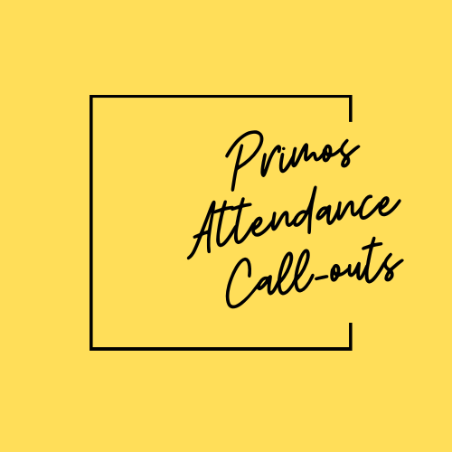  Attendance Call Outs
